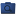 Blue Searches Icon 16x16 png